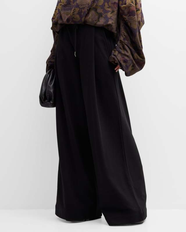 Hadium Wide-Leg Drawstring Pants